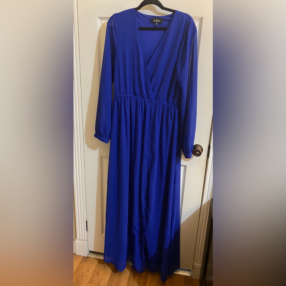 Lulus Royal blue dress